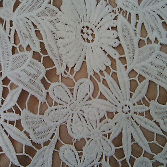 Mikael Aghal Guipure Lace Sheath Dress - Picture 12 of 14